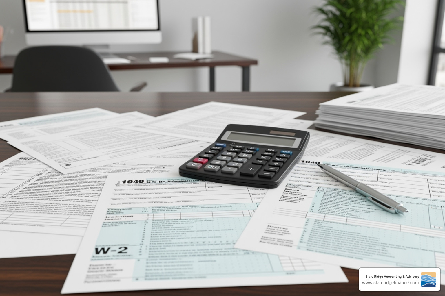 tax forms and a calculator - accounting and payroll services for small business tax forms and a calculator - accounting and payroll services for small business
